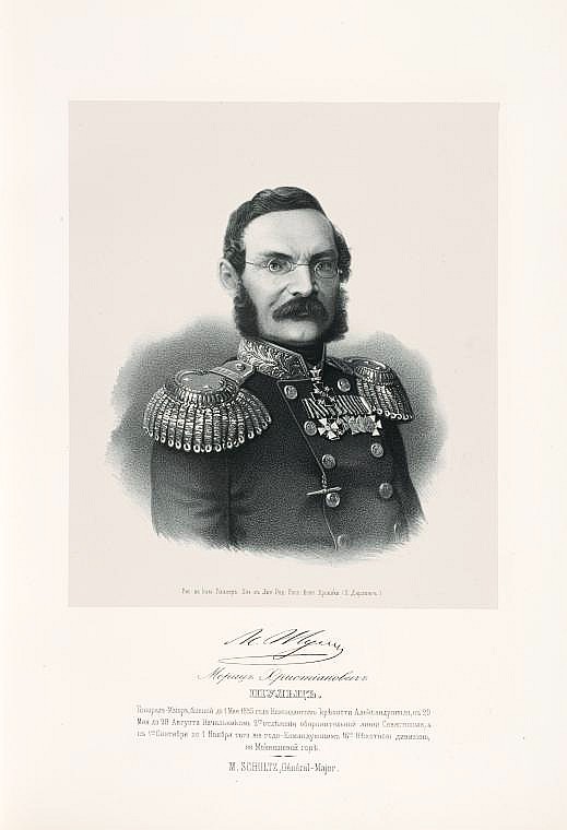 Мориц Христианович Шульц, `генерал-майор