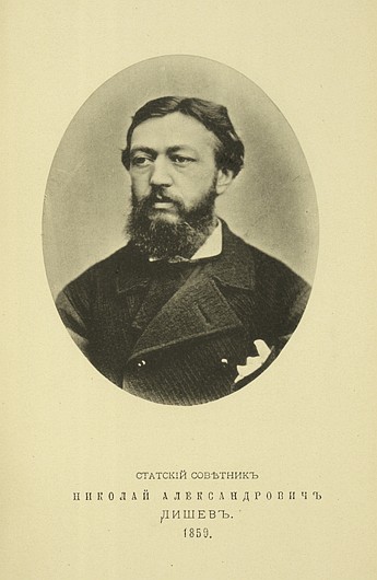 Статский советник Николай Александрович Лишев, выпуск 1859 г.