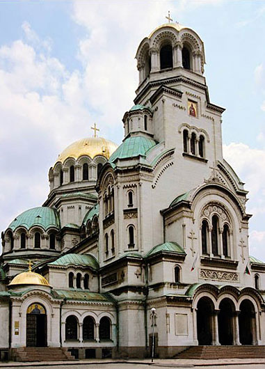 Фотография — храм-памятник Святого Александра Невского в Софии (Болгария)
