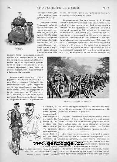 Летопись войны с Японией. `1904 г., № 12, стр. 220 — увеличить