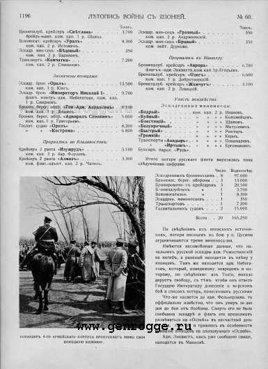 Летопись войны с Японией. `1905 г., № 60, стр. 1196 — увеличить