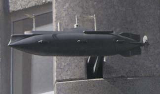 Памятник 1-й русской боевой подлодке «Дельфин»