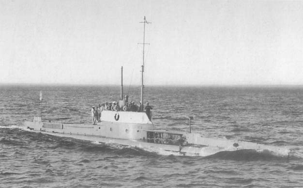 Подводная лодка «Аллигатор», на которой В.А. Меркушов `служил старшим помощником командира (1911–1912)