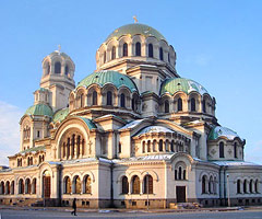 Храм-памятник `Cв. Александра Невского в Софии